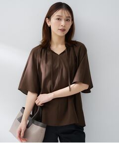 UNTITLED / アンタイトル シャツ・ブラウス | シルキーシフォンブラウス