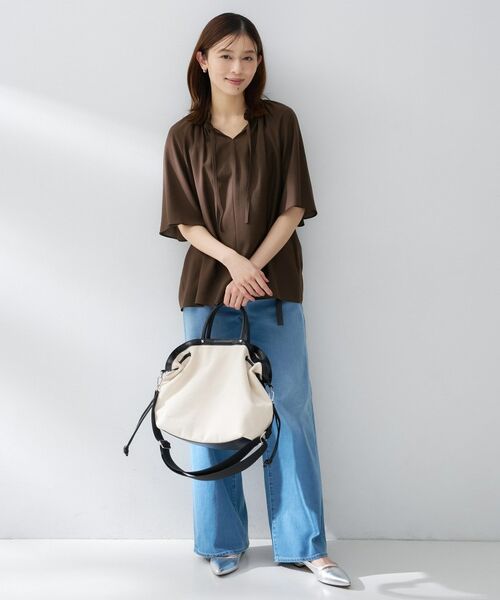 UNTITLED / アンタイトル シャツ・ブラウス | シルキーシフォンブラウス | 詳細12