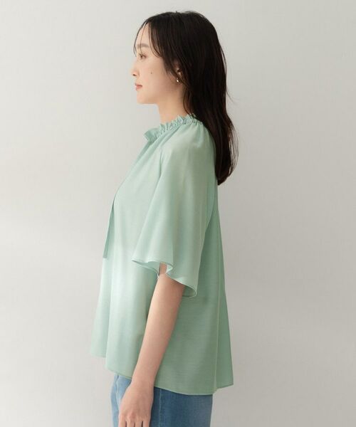 UNTITLED / アンタイトル シャツ・ブラウス | シルキーシフォンブラウス | 詳細15