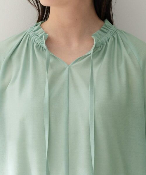 UNTITLED / アンタイトル シャツ・ブラウス | シルキーシフォンブラウス | 詳細17