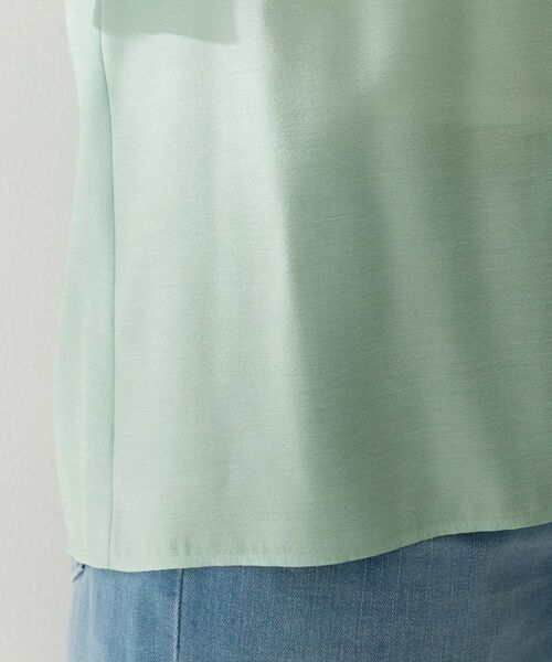 UNTITLED / アンタイトル シャツ・ブラウス | 【シアー/首元フリル】シルキーシフォンブラウス | 詳細22