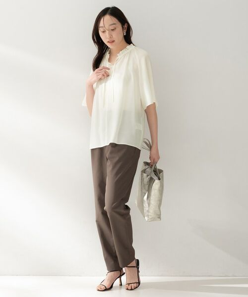 UNTITLED / アンタイトル シャツ・ブラウス | シルキーシフォンブラウス | 詳細3