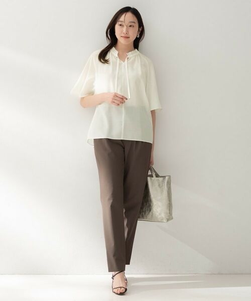 UNTITLED / アンタイトル シャツ・ブラウス | シルキーシフォンブラウス | 詳細4