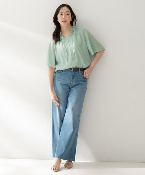 UNTITLED / アンタイトル シャツ・ブラウス | シルキーシフォンブラウス | 詳細7