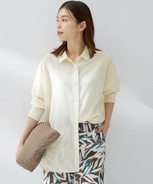 UNTITLED / アンタイトル シャツ・ブラウス | カシュクールデザインシャツ | 詳細2