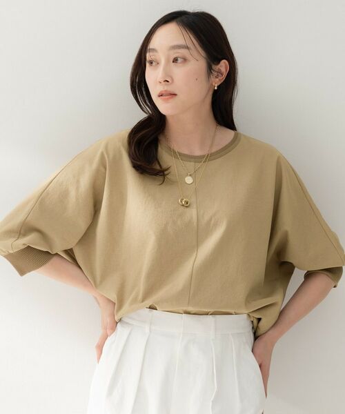 UNTITLED / アンタイトル シャツ・ブラウス | ドルマンスリーブプルオーバー（キャメルブラウン(041)）