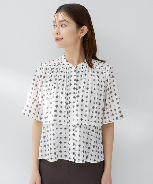 UNTITLED / アンタイトル シャツ・ブラウス | コモンプリントブラウス | 詳細14