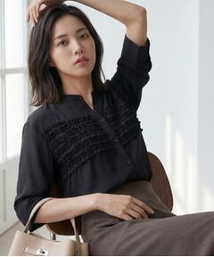 UNTITLED / アンタイトル シャツ・ブラウス | フロントフリルブラウス