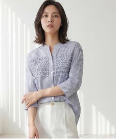 UNTITLED / アンタイトル シャツ・ブラウス | フロントフリルブラウス