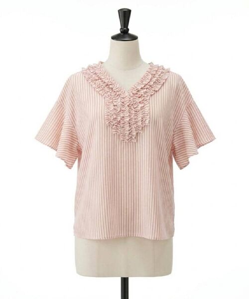 UNTITLED / アンタイトル シャツ・ブラウス | Vネックフリルブラウス | 詳細6