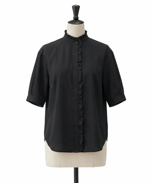 UNTITLED / アンタイトル シャツ・ブラウス | スタンドカラーフリルブラウス | 詳細2