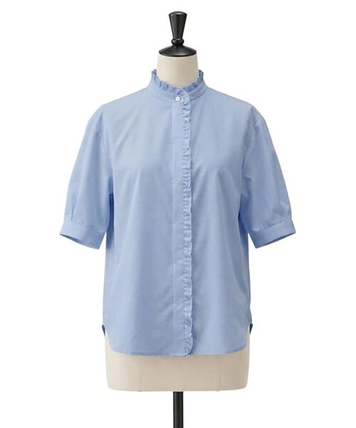 UNTITLED / アンタイトル シャツ・ブラウス | スタンドカラーフリルブラウス | 詳細3