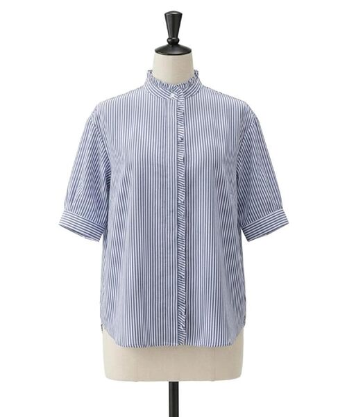 UNTITLED / アンタイトル シャツ・ブラウス | スタンドカラーフリルブラウス | 詳細8