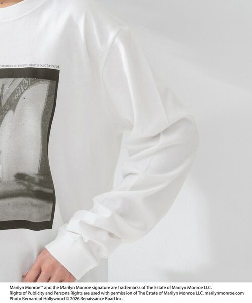 UNTITLED / アンタイトル カットソー | 【MARILYN MONROE】GOOD ROCK SPEED ロングスリーブTシャツ | 詳細10