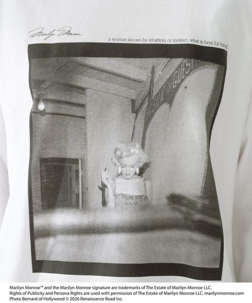 UNTITLED / アンタイトル カットソー | 【MARILYN MONROE】GOOD ROCK SPEED ロングスリーブTシャツ | 詳細5