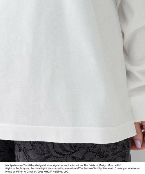 UNTITLED / アンタイトル カットソー | 【MARILYN MONROE】GOOD ROCK SPEED ロングスリーブTシャツ | 詳細11
