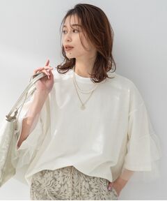 UNTITLED / アンタイトル カットソー | 【Munich】ラッフルスリーブトップス