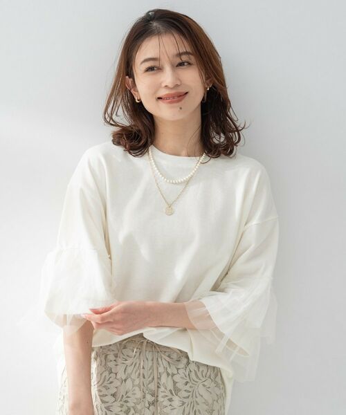 UNTITLED / アンタイトル カットソー | 【Munich】ラッフルスリーブトップス | 詳細2