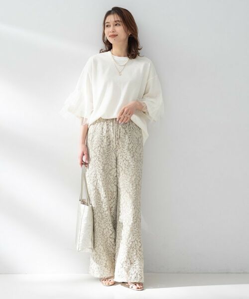 UNTITLED / アンタイトル カットソー | 【Munich】ラッフルスリーブトップス | 詳細3