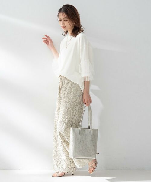 UNTITLED / アンタイトル カットソー | 【Munich】ラッフルスリーブトップス | 詳細4