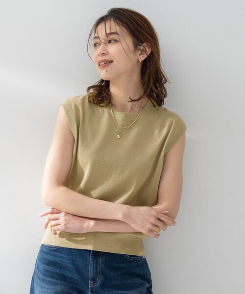 UNTITLED / アンタイトル ニット・セーター | 【TRADITIONAL WEATHERWEAR】ニットベスト（ベージュ(052)）