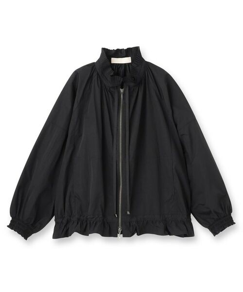 UNTITLED / アンタイトル レザーブルゾン・ジャケット | 【MARILYN MOON】プリーツマリンブルゾン | 詳細1