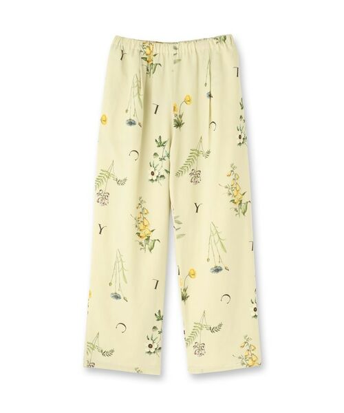 UNTITLED / アンタイトル パンツ | 【Liyoca】ボタニカルプリントイージーパンツ | 詳細1