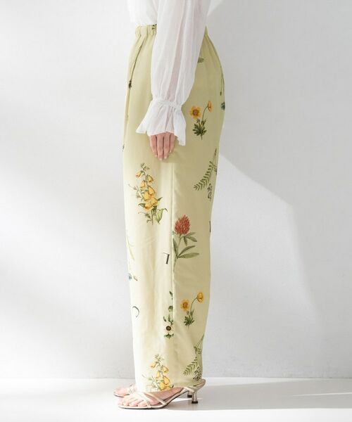 UNTITLED / アンタイトル パンツ | 【Liyoca】ボタニカルプリントイージーパンツ | 詳細11