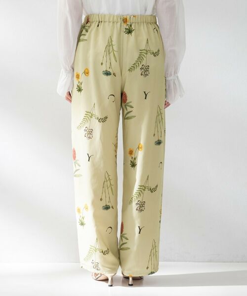 UNTITLED / アンタイトル パンツ | 【Liyoca】ボタニカルプリントイージーパンツ | 詳細12