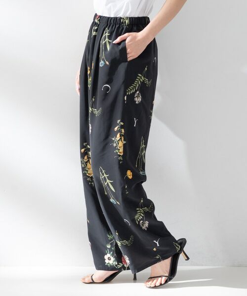 UNTITLED / アンタイトル パンツ | 【Liyoca】ボタニカルプリントイージーパンツ | 詳細2