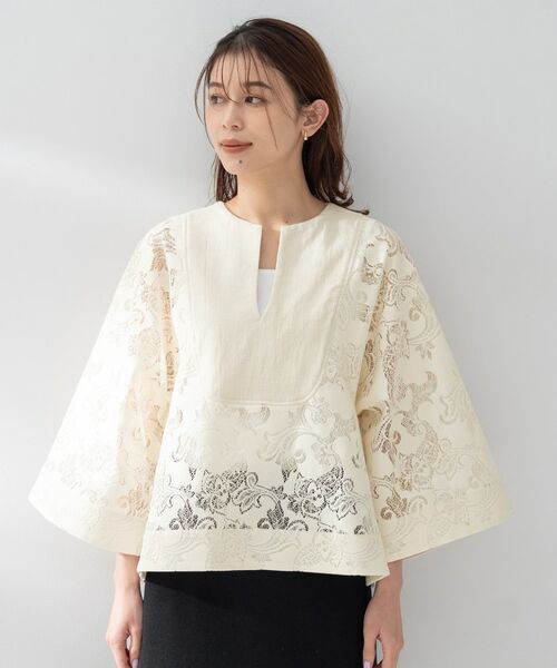 UNTITLED / アンタイトル シャツ・ブラウス | 【Munich】ドッキングブラウス | 詳細10