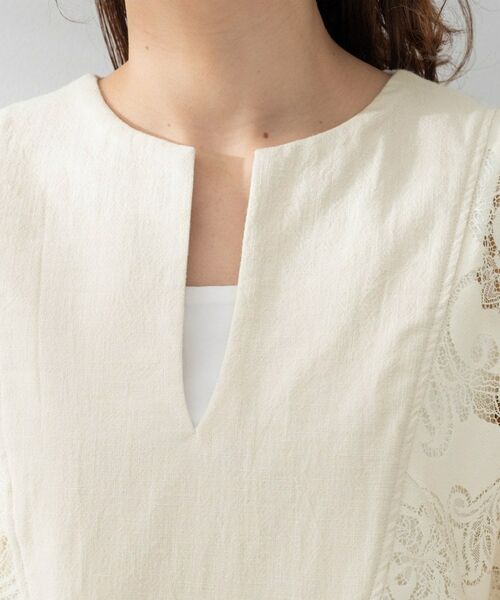 UNTITLED / アンタイトル シャツ・ブラウス | 【Munich】ドッキングブラウス | 詳細13