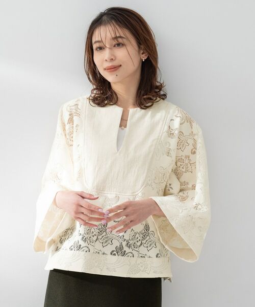 UNTITLED / アンタイトル シャツ・ブラウス | 【Munich】ドッキングブラウス | 詳細2