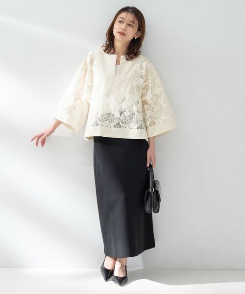 UNTITLED / アンタイトル シャツ・ブラウス | 【Munich】ドッキングブラウス | 詳細4