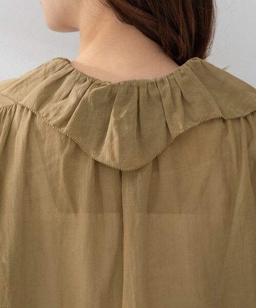 UNTITLED / アンタイトル シャツ・ブラウス | 【Liyoca】コットンシフォンフリルブラウス | 詳細18