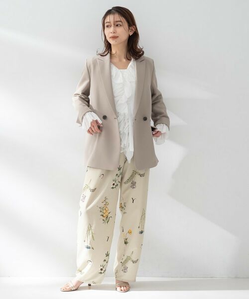 UNTITLED / アンタイトル シャツ・ブラウス | 【Liyoca】コットンシフォンフリルブラウス | 詳細4