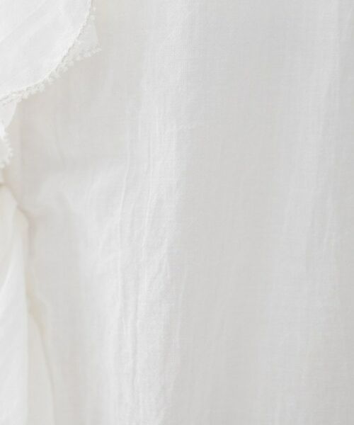 UNTITLED / アンタイトル シャツ・ブラウス | 【Liyoca】コットンシフォンフリルブラウス | 詳細5