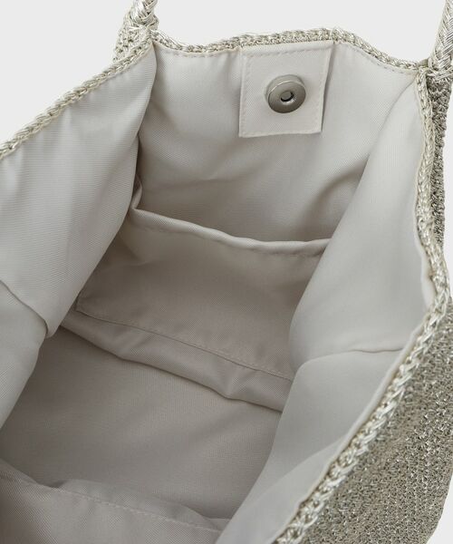 UNTITLED / アンタイトル トートバッグ | メタリックメッシュトート | 詳細10