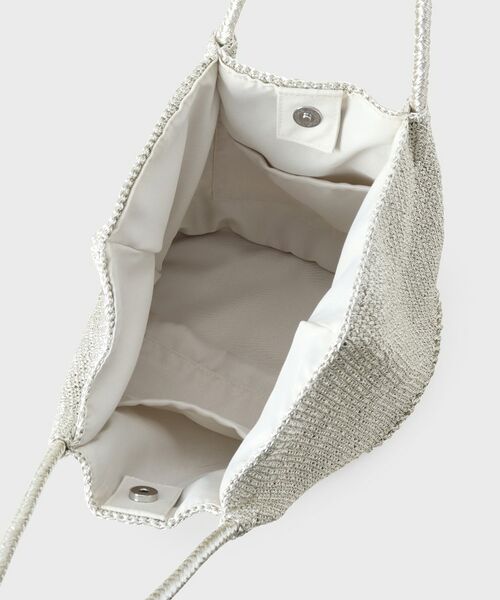 UNTITLED / アンタイトル トートバッグ | メタリックメッシュトート | 詳細6