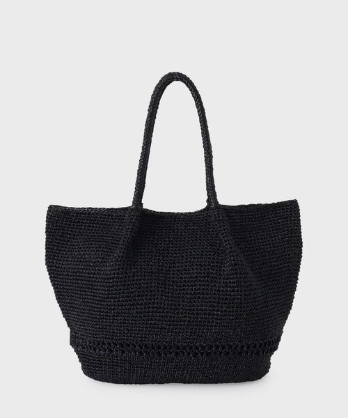 UNTITLED / アンタイトル トートバッグ | メタリックメッシュトート（ブラック(019)）