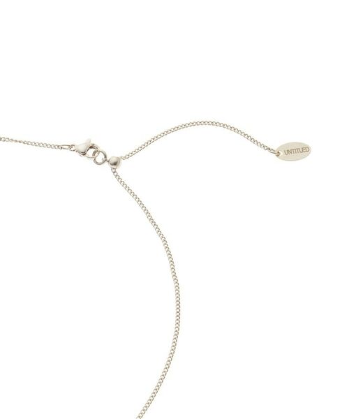 UNTITLED / アンタイトル ネックレス・ペンダント・チョーカー | 【ステンレスチェーン】ティアーズネックレス | 詳細3