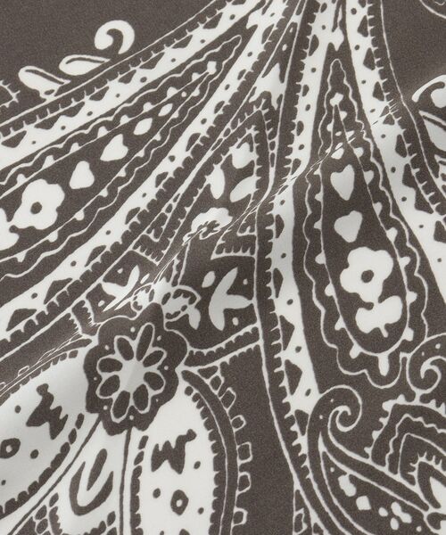 UNTITLED / アンタイトル バンダナ・スカーフ | 【接触冷感】ペイズリーモチーフ・トライアングルスカーフ | 詳細2