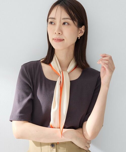 UNTITLED / アンタイトル バンダナ・スカーフ | 【接触冷感】ダイヤシェイプスカーフ | 詳細3