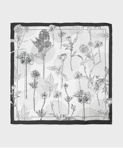 UNTITLED / アンタイトル バンダナ・スカーフ | 【スカーフリング付き】日比谷花壇フラワープリントスカーフ