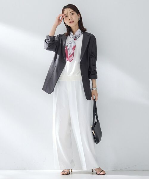 UNTITLED / アンタイトル バンダナ・スカーフ | 【スカーフリング付き】日比谷花壇フラワープリントスカーフ | 詳細7