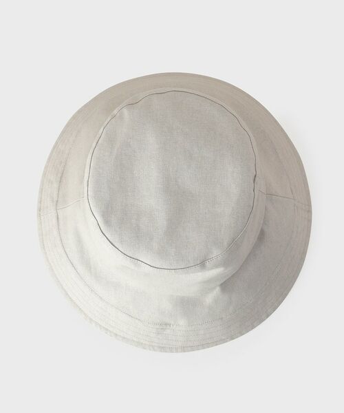 UNTITLED / アンタイトル ハット | 【遮熱・UV】リネンブレンドつば広HAT | 詳細3