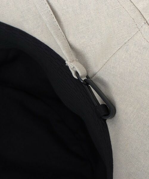 UNTITLED / アンタイトル ハット | 【遮熱・UV】リネンブレンドつば広HAT | 詳細6