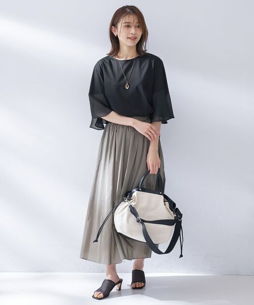 UNTITLED / アンタイトル カットソー | 袖シアープルオーバー | 詳細11