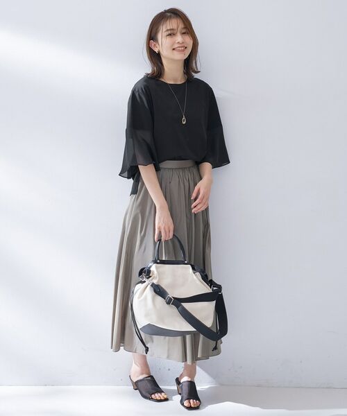 UNTITLED / アンタイトル カットソー | 袖シアープルオーバー | 詳細12