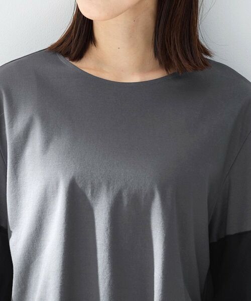 UNTITLED / アンタイトル カットソー | 【洗える／袖シアー／Tシャツ風】袖シアープルオーバー | 詳細22
